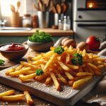 Jak zrobić chrupiące frytki z piekarnika: przepis krok po kroku